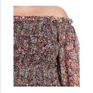 1. STATE Smocked Top